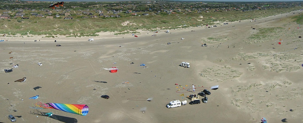 Fanö-Strand an der Auffahrt Fanö-Bad 6.2012, in südöstlicher Richtung
